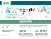 Tablet Screenshot of iged.com.br
